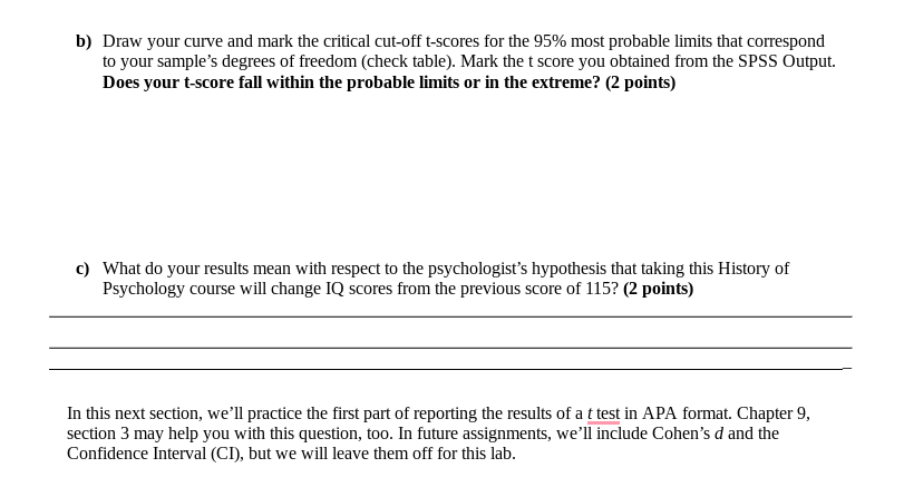 Solved Refer to the Lab 5 SPSS Output document for the | Chegg.com