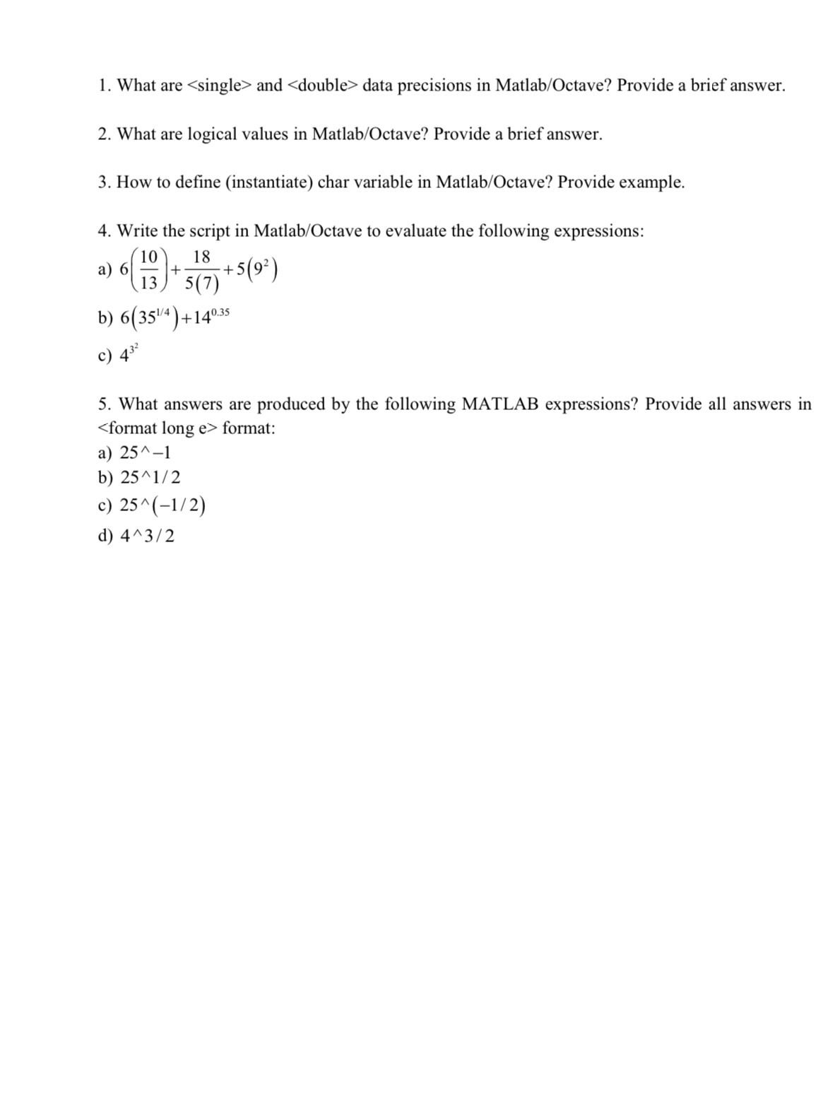 Solved 1. What are and data precisions