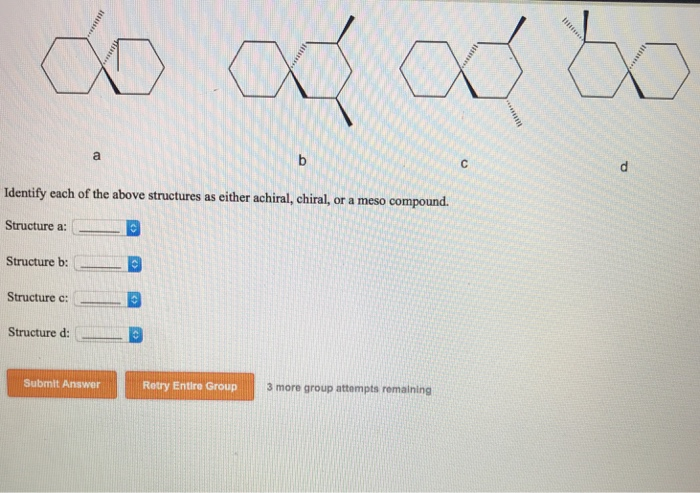 Solved Identify each of the above structures as either | Chegg.com