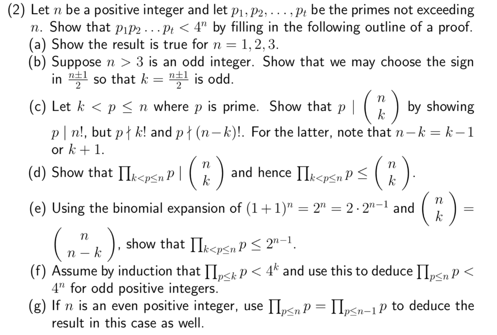 Solved (2) Let n be a positive integer and let P1, P2, ..., | Chegg.com