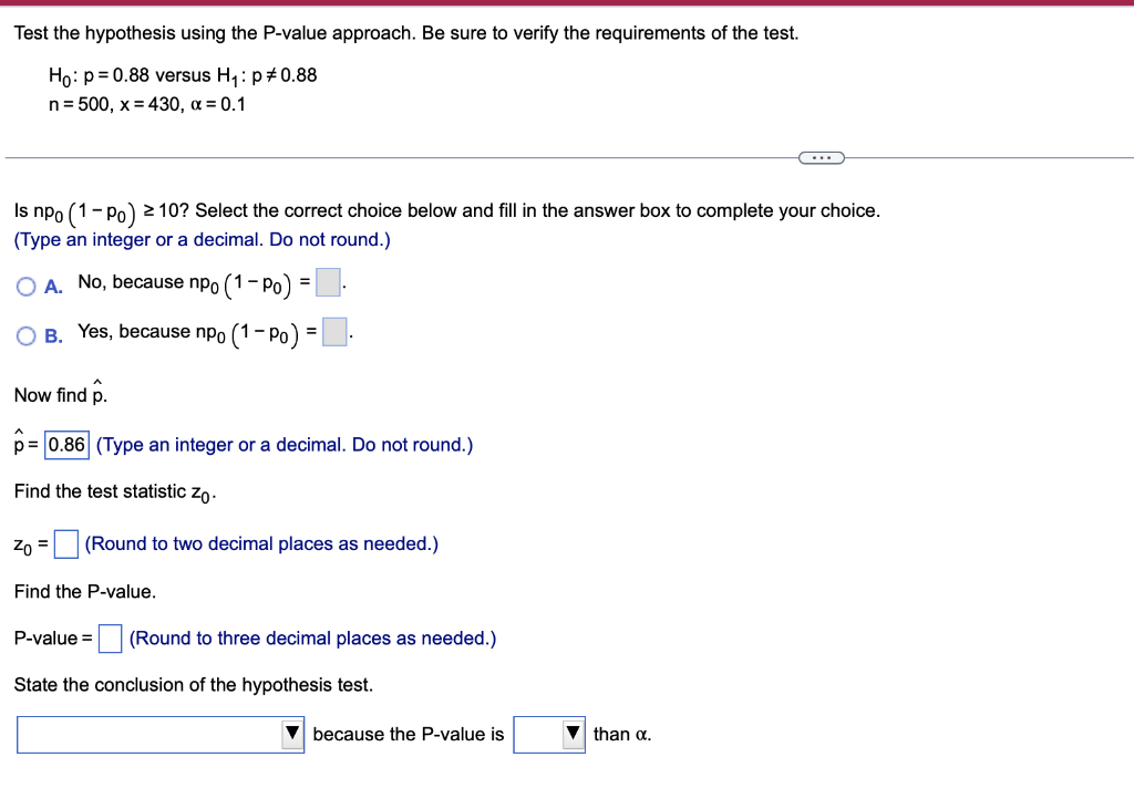Solved Test the hypothesis using the P-value approach. Be | Chegg.com