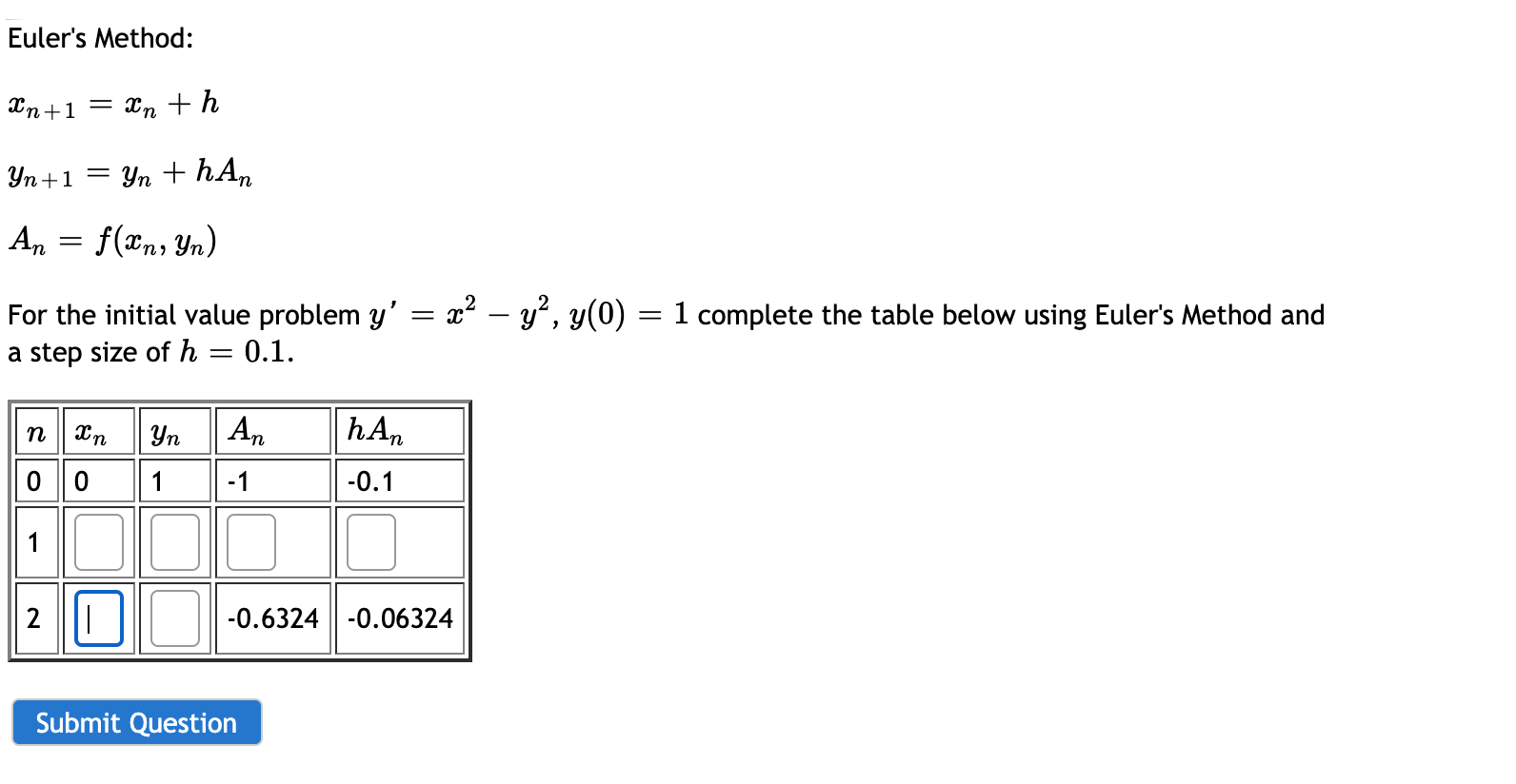 Solved Euler's | Chegg.com