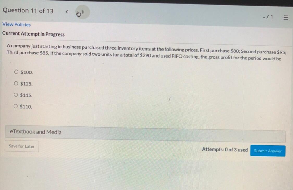 Solved Question 11 of 13