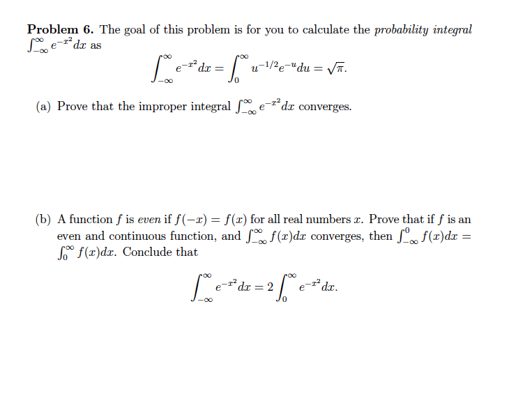 Solved Problem 6. The goal of this problem is for you to | Chegg.com