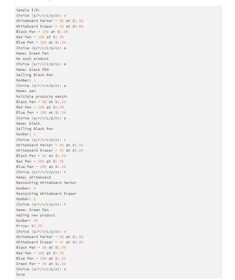 Python question Please provide the code in the | Chegg.com