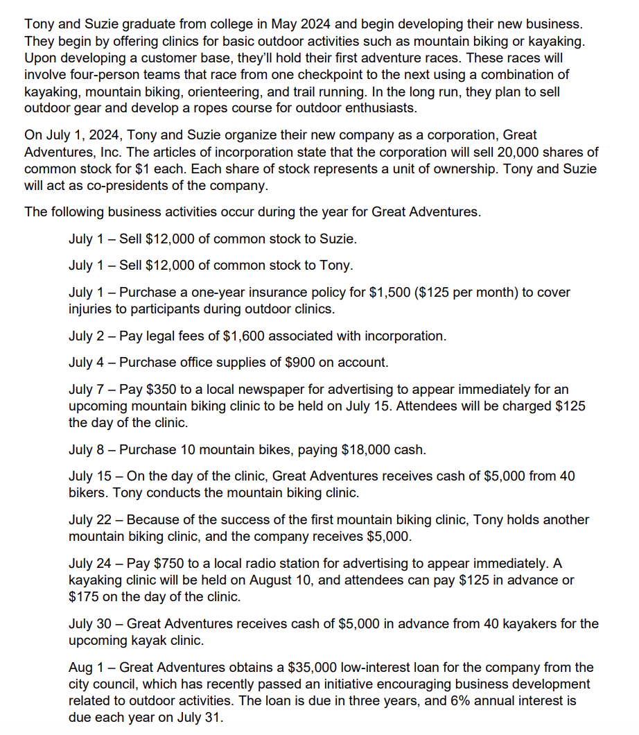 Solved Post transactions from July 1 through December 31 to | Chegg.com