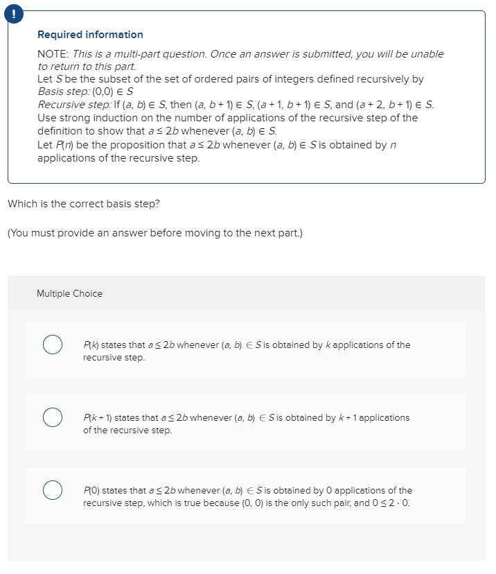 Solved Required information NOTE: This is a multi-part | Chegg.com