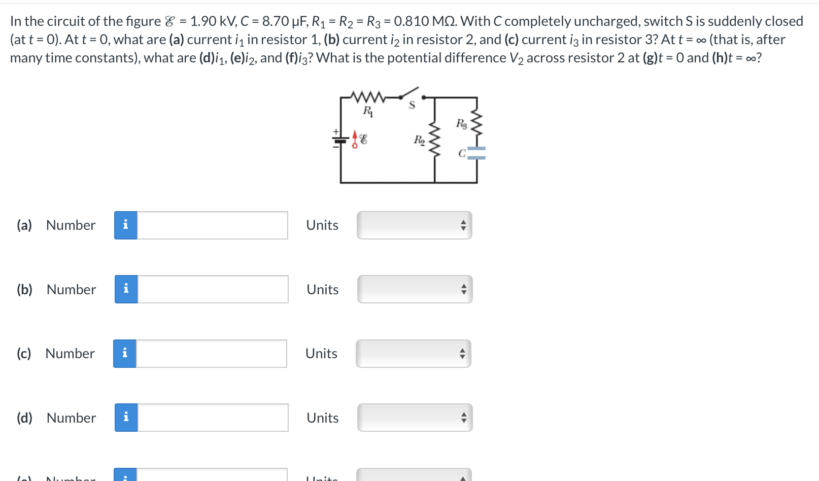 Solved In the circuit of the figure | Chegg.com