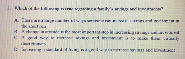 Solved 3. Which of the following is true regarding a | Chegg.com