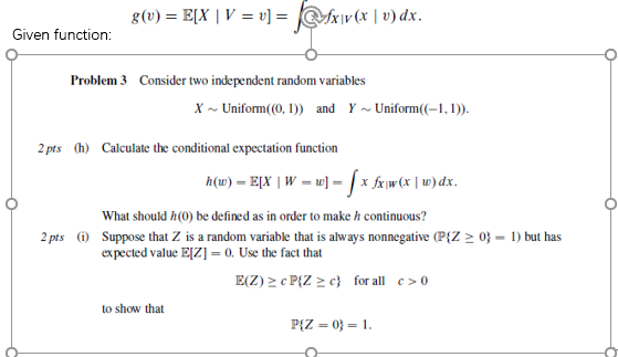 G U E X V V Xiv X V Dx Given Funct Chegg Com