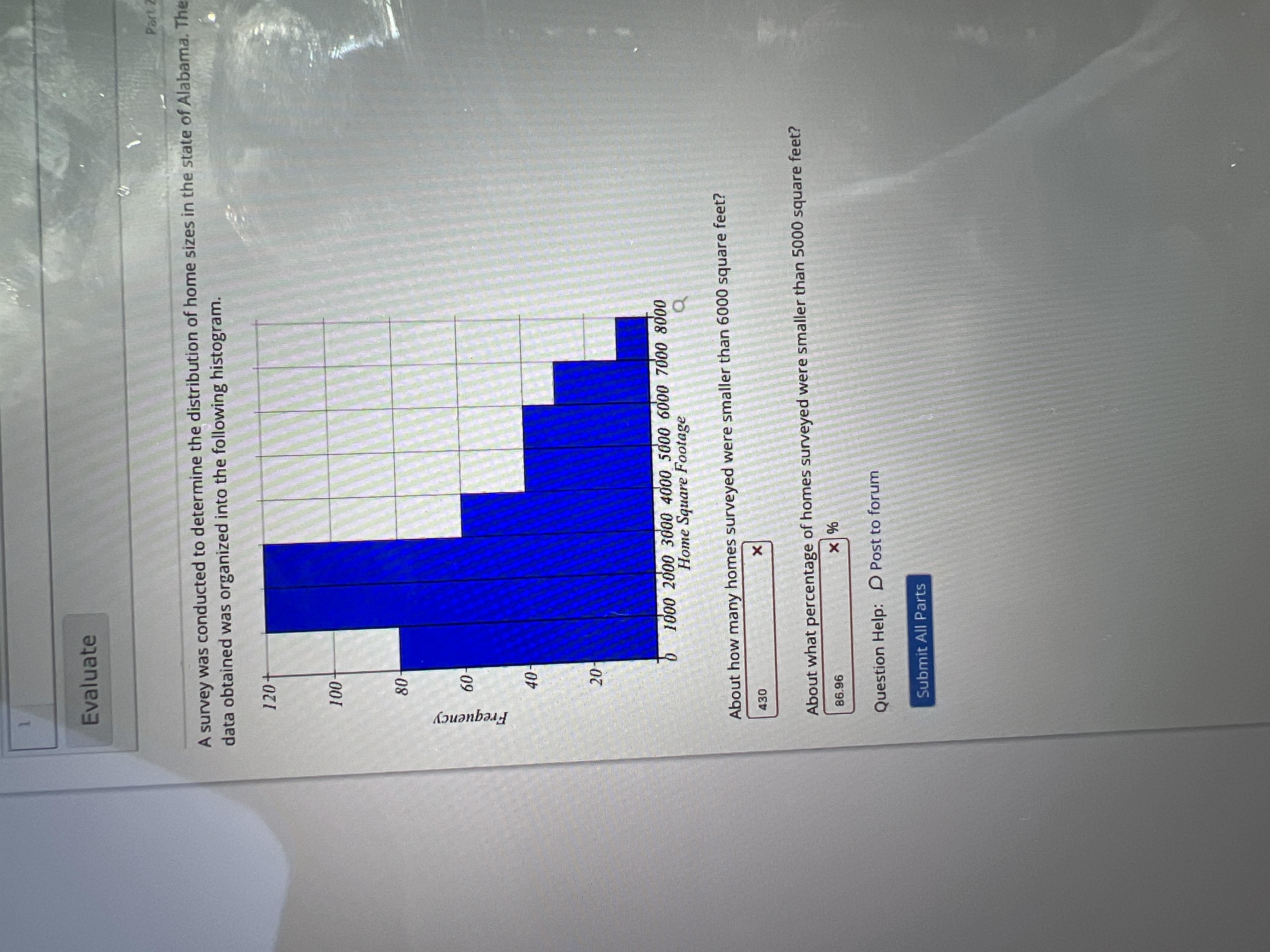 Solved A survey was conducted to determine the distribution | Chegg.com