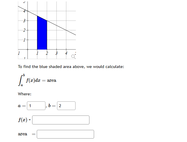 Solved To find the blue shaded area above, we would | Chegg.com