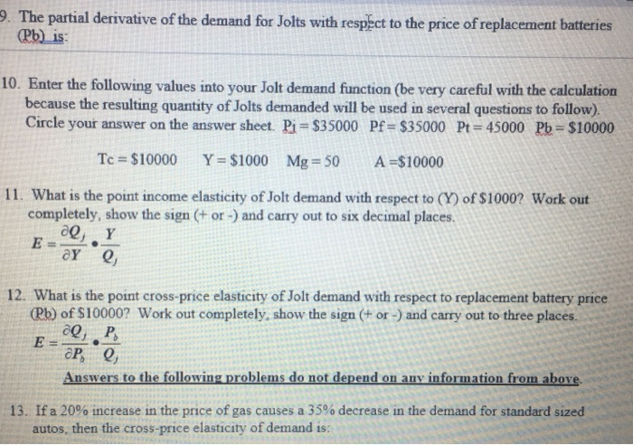 Solved MANAGERIAL ECONOMICS OUEST?ONS 1. The following two | Chegg.com