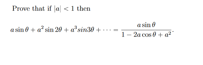 Solved Please solve the following Complex Variables question | Chegg.com