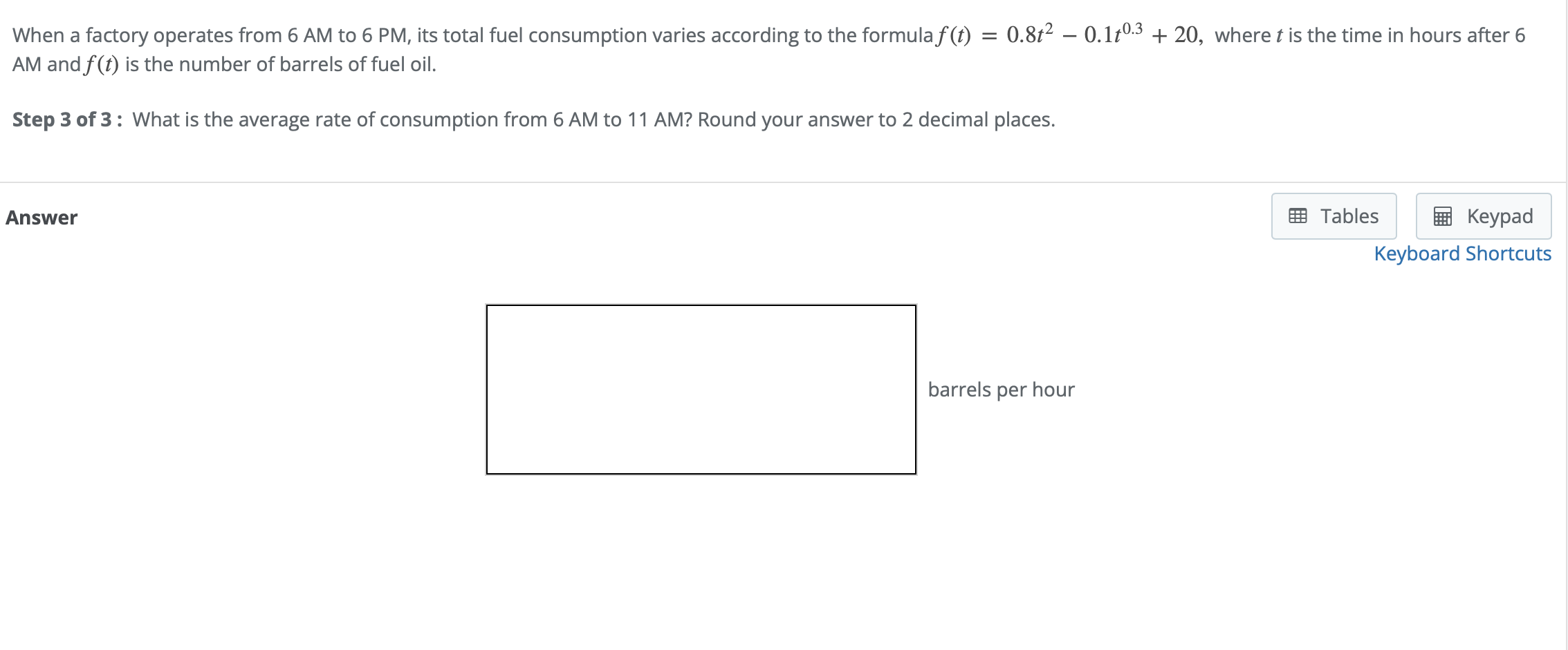 Solved When a factory operates from 6AM to 6PM its total Chegg