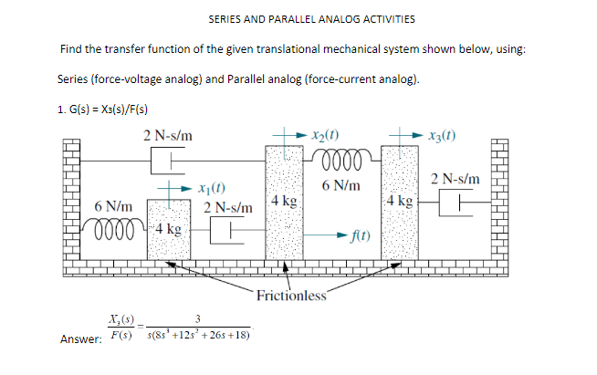 Solved SERIES AND PARALLEL ANALOG ACTIVITIES Find the | Chegg.com