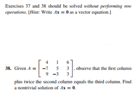 Solved Exercises 37 and 38 should be solved without Chegg