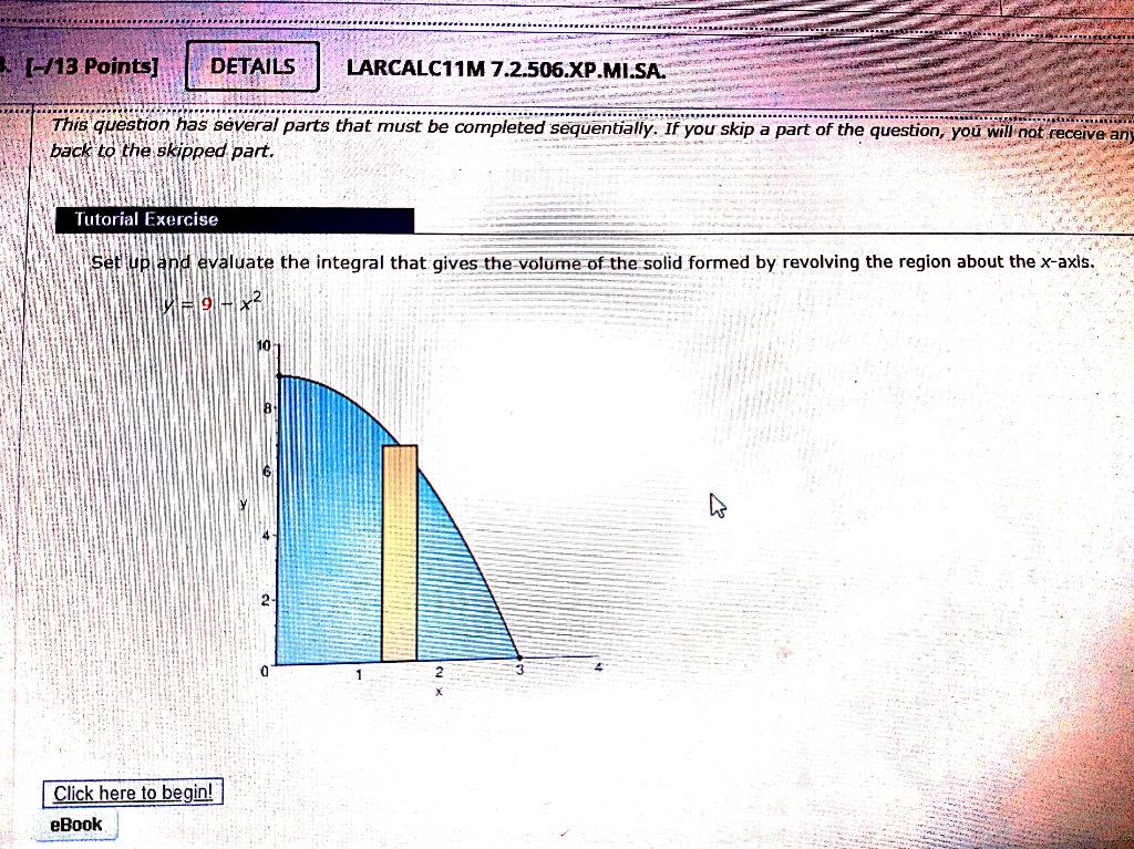 Solved 1/13 Points] DETAILS LARCALC11M 7.2.506.XP.MI.SA. | Chegg.com