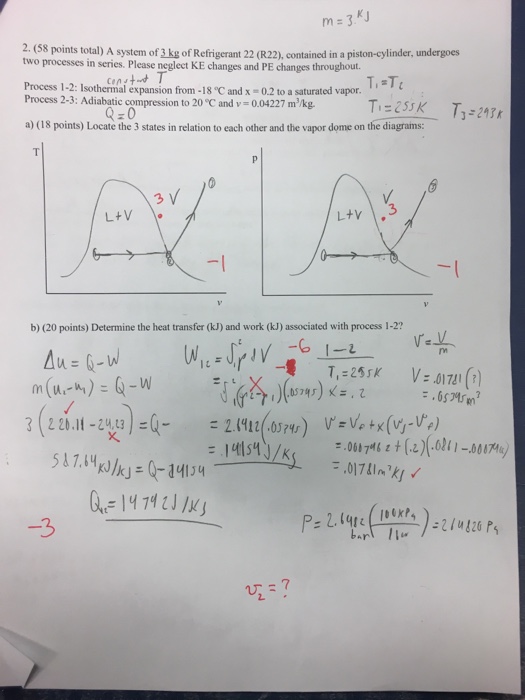 Solved Parts A) B) C) Determine The Heat | Chegg.com