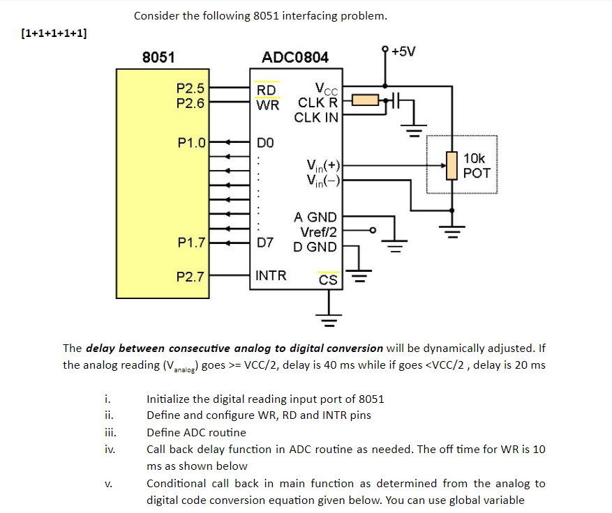 8051 Digital Input