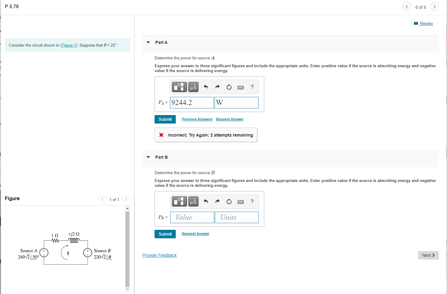 Solved Consider the circuit shown in (Figure 1). | Chegg.com