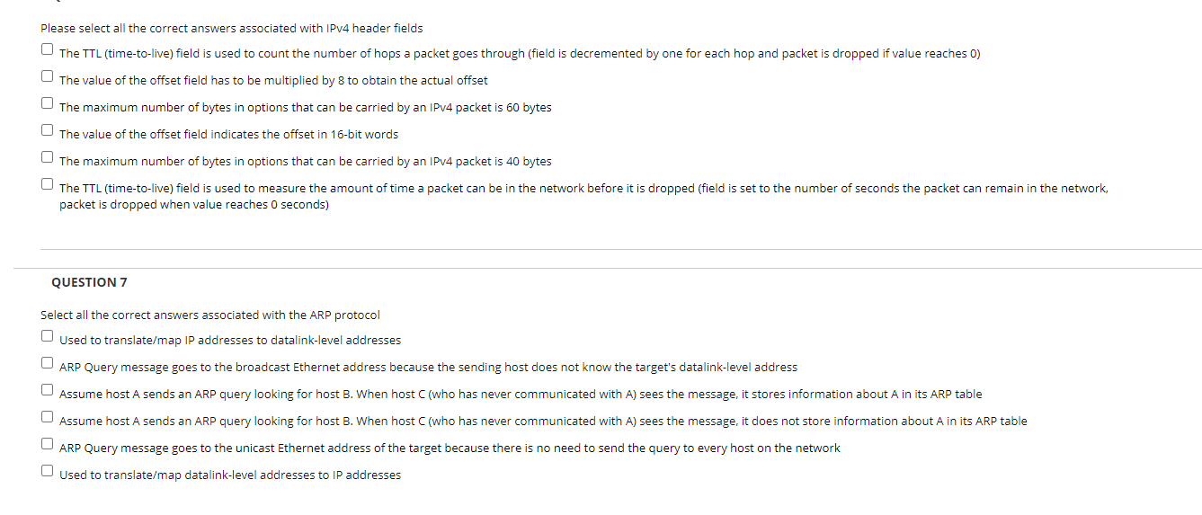 Solved Please select all the correct answers associated with | Chegg.com