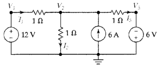Solved Find I1, I2 and I3 in the network from | Chegg.com