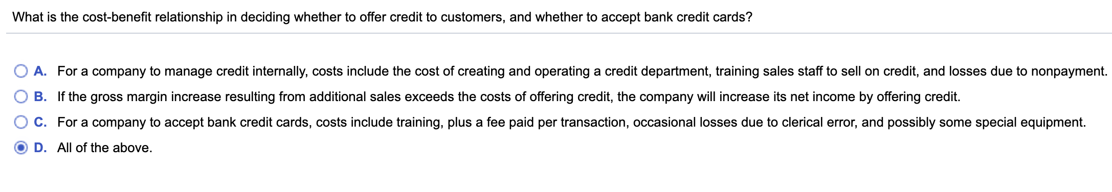 Solved What is the cost-benefit relationship in deciding | Chegg.com