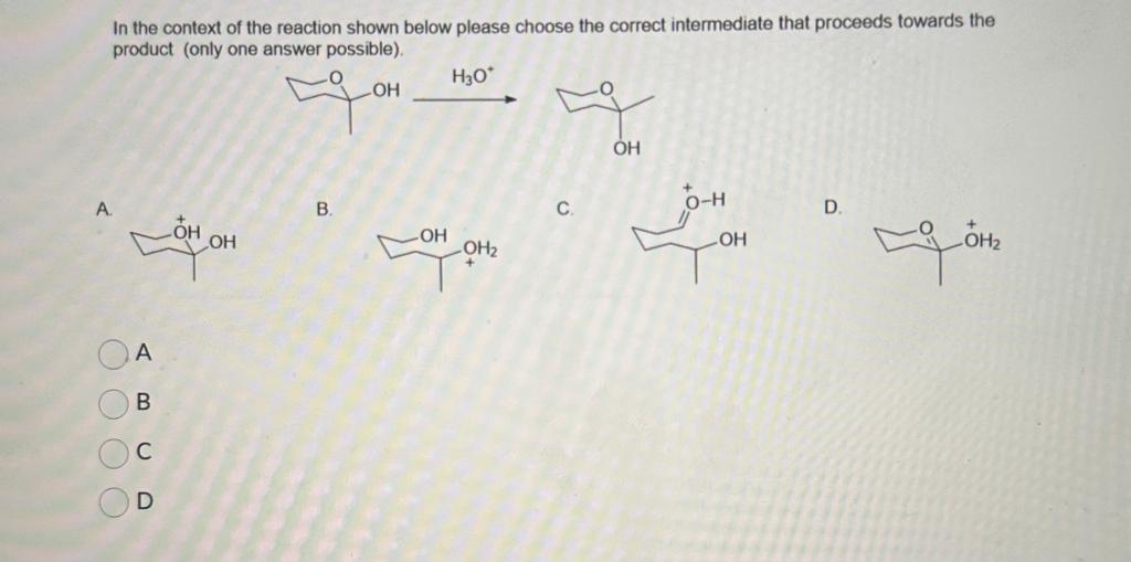 Solved In the context of the reaction shown below please | Chegg.com