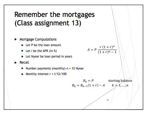 mortgages act assignment