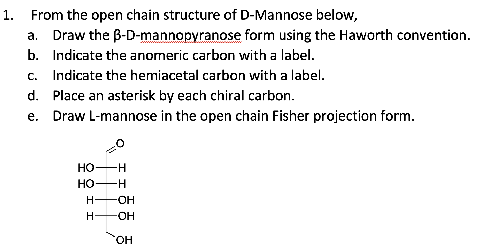mannose structure