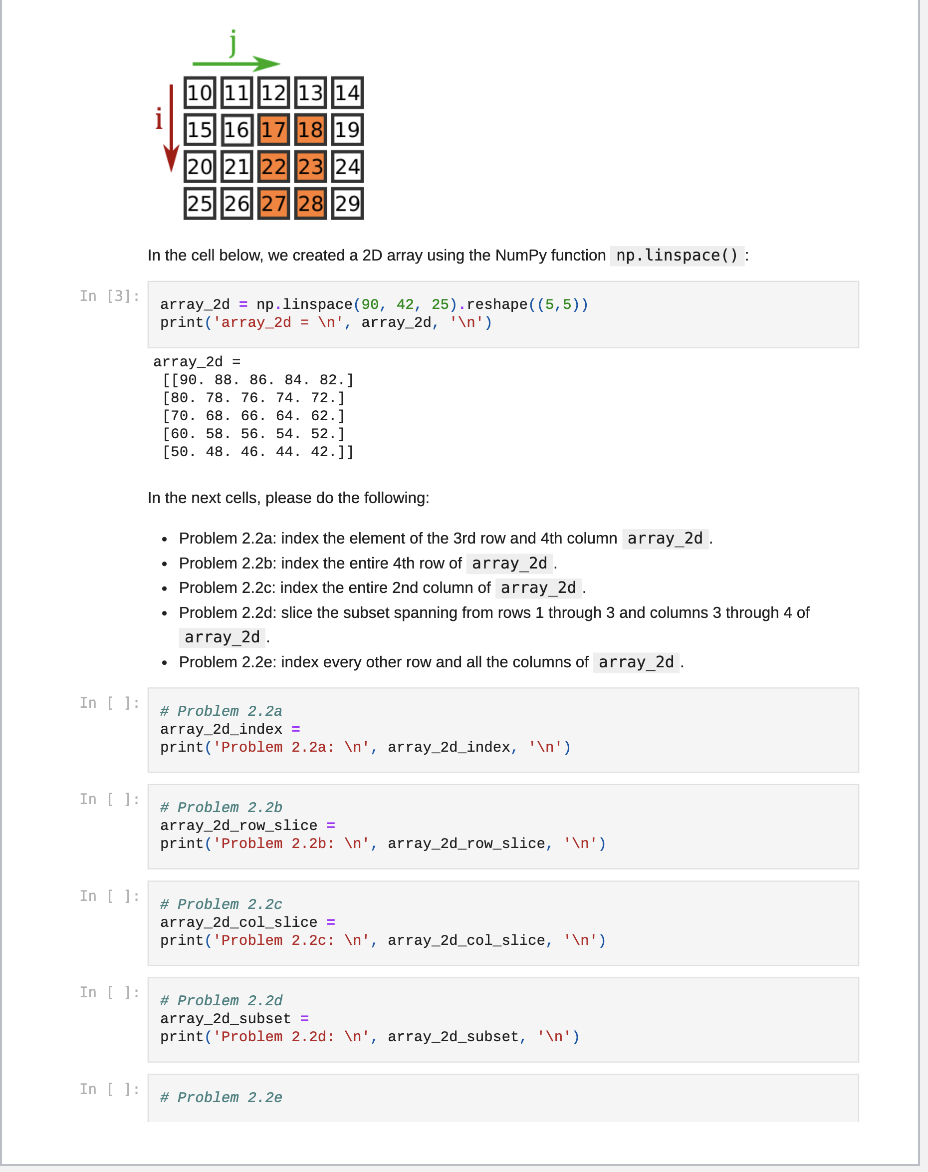 solved-problem-2-slicing-and-indexing-in-python-slicing-and-chegg