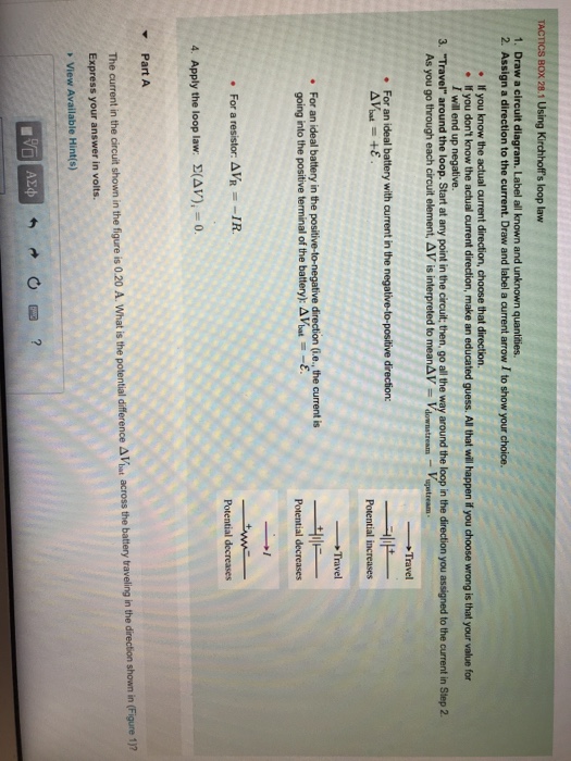 2. Assign a direction to the current. Draw and label | Chegg.com