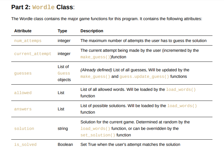 Task: Implement a command line version of the word | Chegg.com