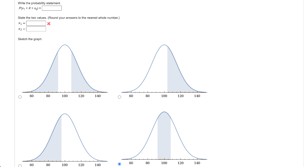 Solved IQ Is Normally Distributed With A Mean Of 100 And A | Chegg.com