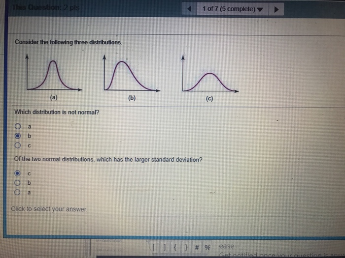 Solved 1of 7 (5 complete) Consider the following three | Chegg.com