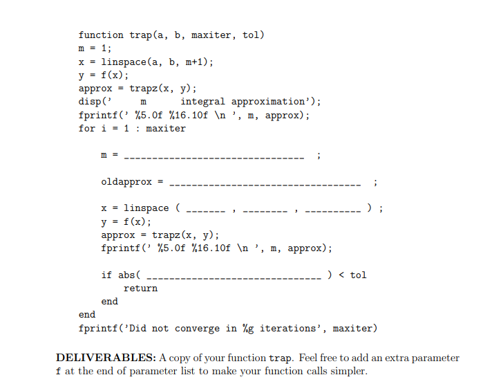 A 4 Points Fill In The Blanks In The Following Chegg Com