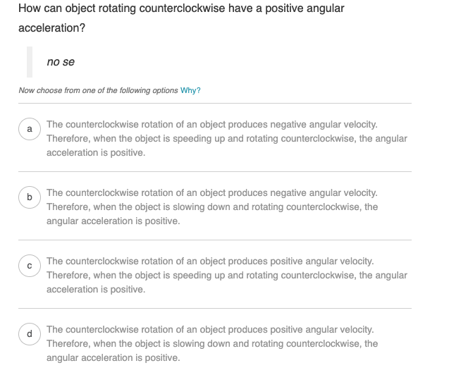 Solved How Can Object Rotating Counterclockwise Have A | Chegg.com Solved How Can Object Rotating Counterclockwise Have A | Chegg.com