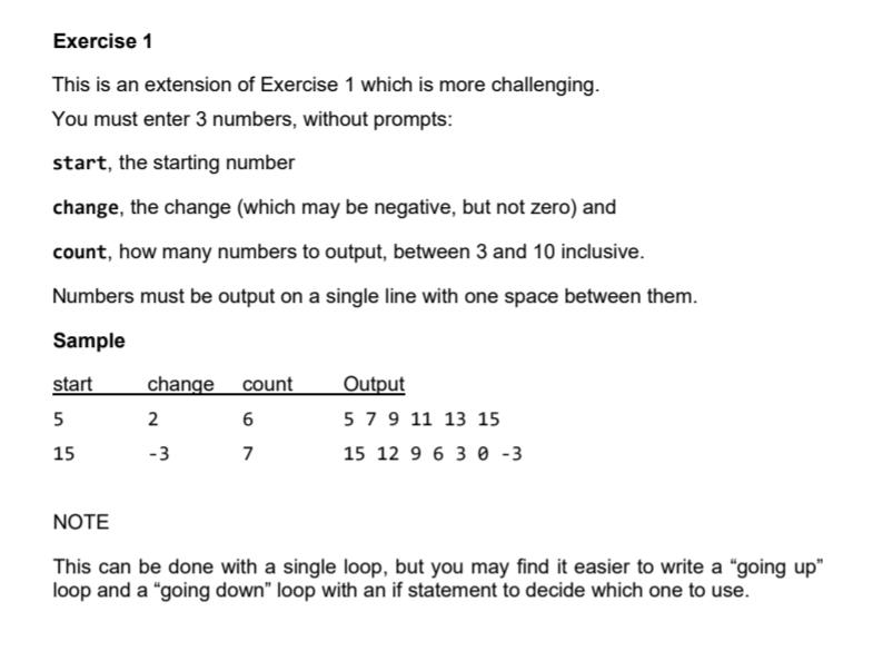 Solved Exercise 1 This is an extension of Exercise 1 which | Chegg.com