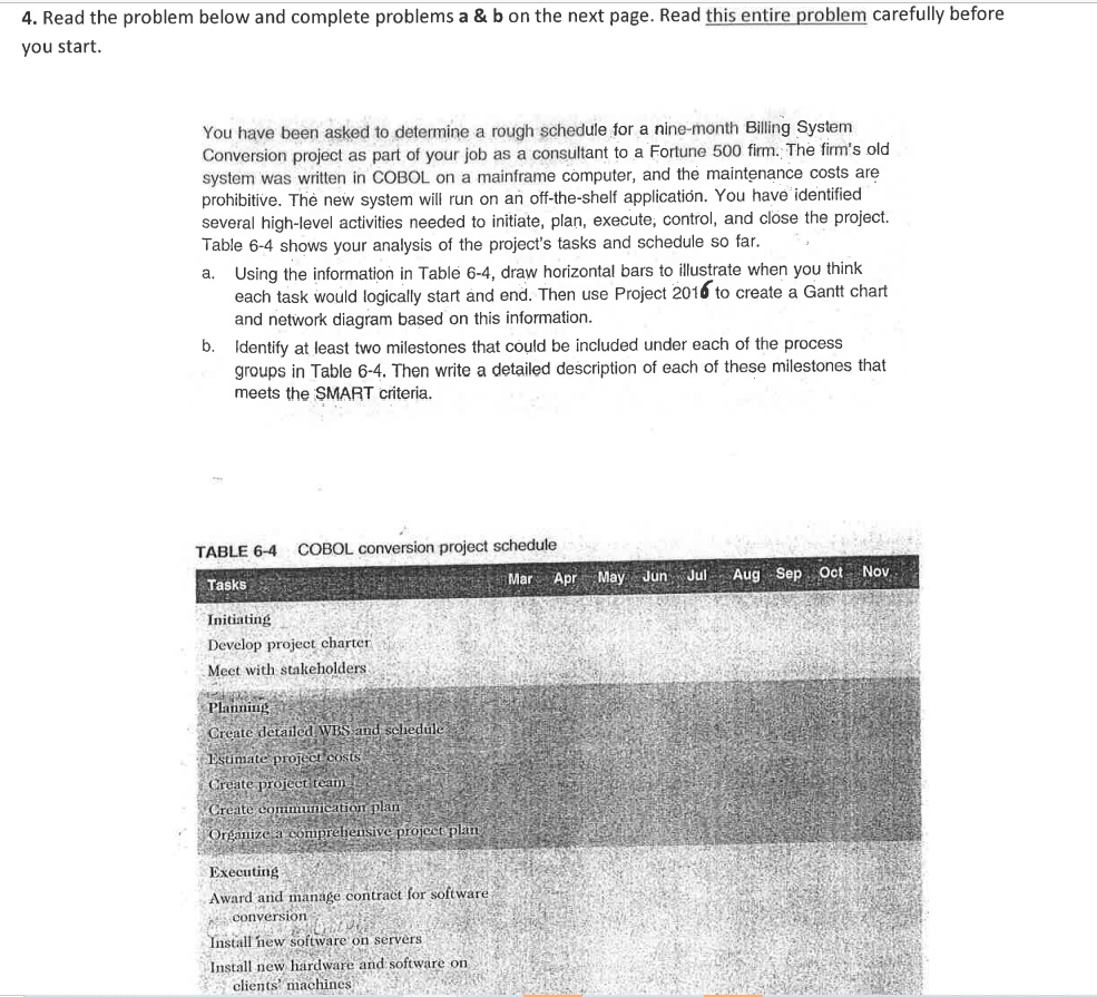 Solved 1. Given the information below for Project M, answer | Chegg.com