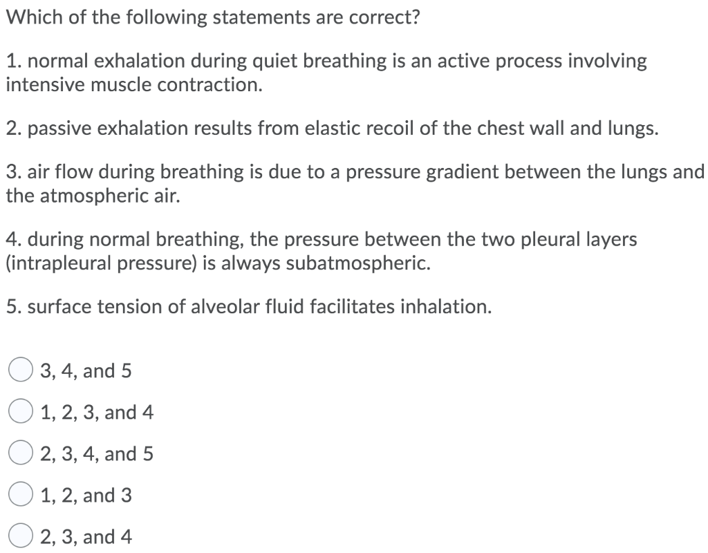 Solved Which of the following statements are correct? 1. | Chegg.com