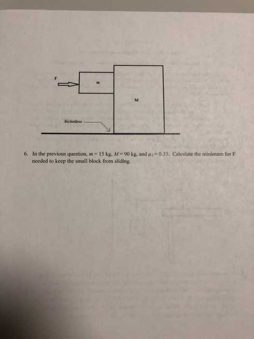 Solved value for the coefficient of friction? 3. In the | Chegg.com