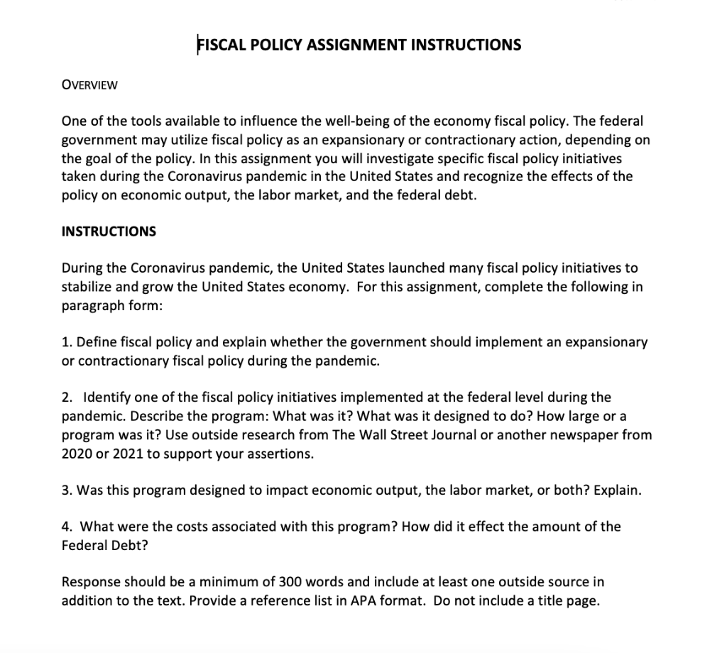 policy assignment guide