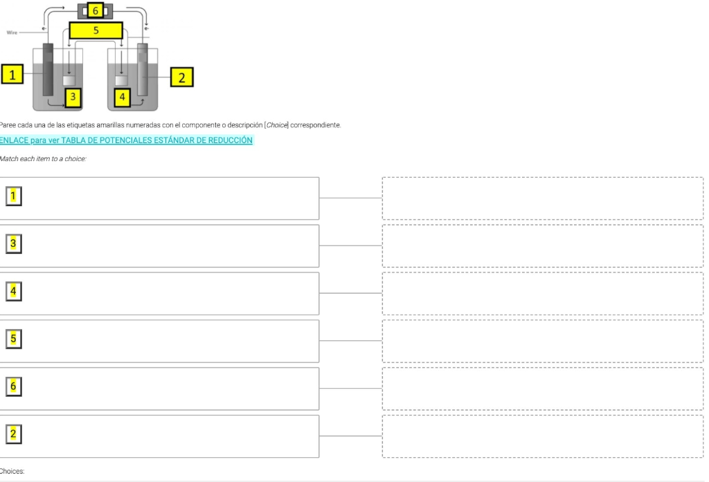 Solved In the following diagram we see a voltaic cell whose | Chegg.com