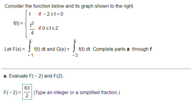 Solved Consider the function below and its graph shown to | Chegg.com