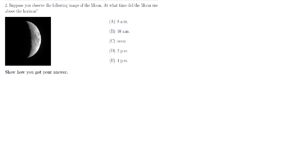 solved-2-suppose-you-observe-the-following-image-of-the-chegg
