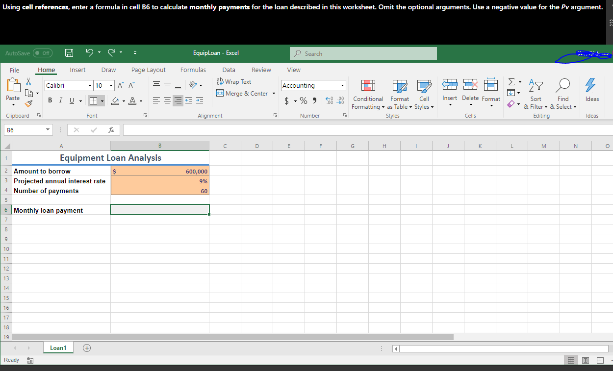 solved-using-cell-references-enter-a-formula-in-cell-b6-to-chegg