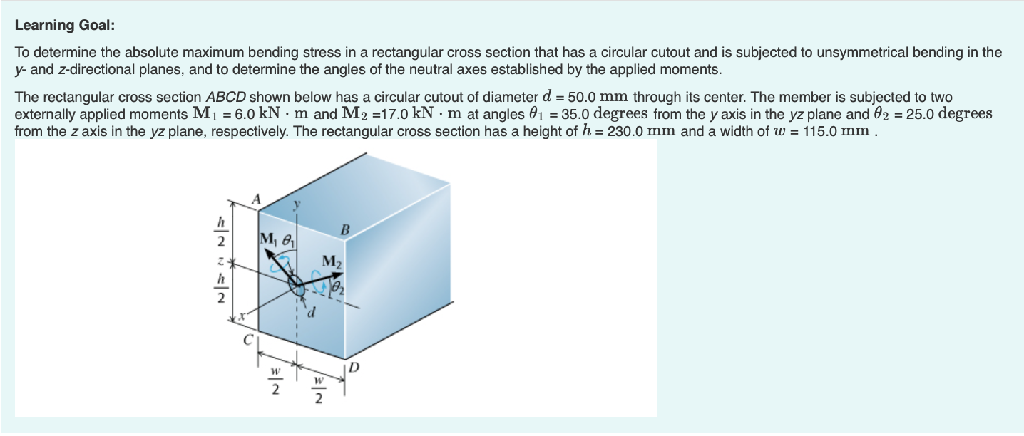 Section Abcd Solved Learning Goal: To determine the absolute maximum | Chegg.com
