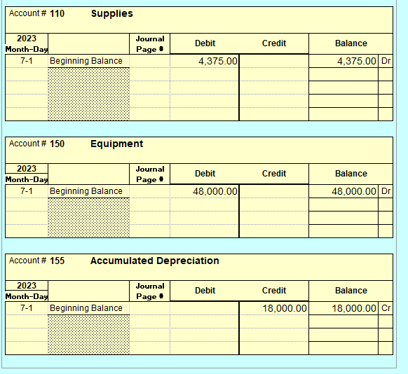 Need help completing this Solid Footing Accounting