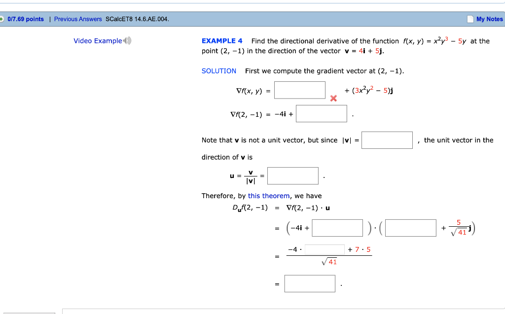 Solved 017 69 Points Previous Answers Scalcet8 14 6 Ae 0 Chegg Com